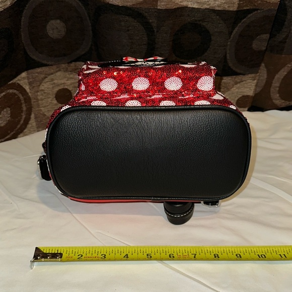 DISNEYPARKS EXCLUSIVE LOUNGEFLY MINNIE EARS SEQUINED BACKPACK HEADBAND COMBO - Picture 9 of 15